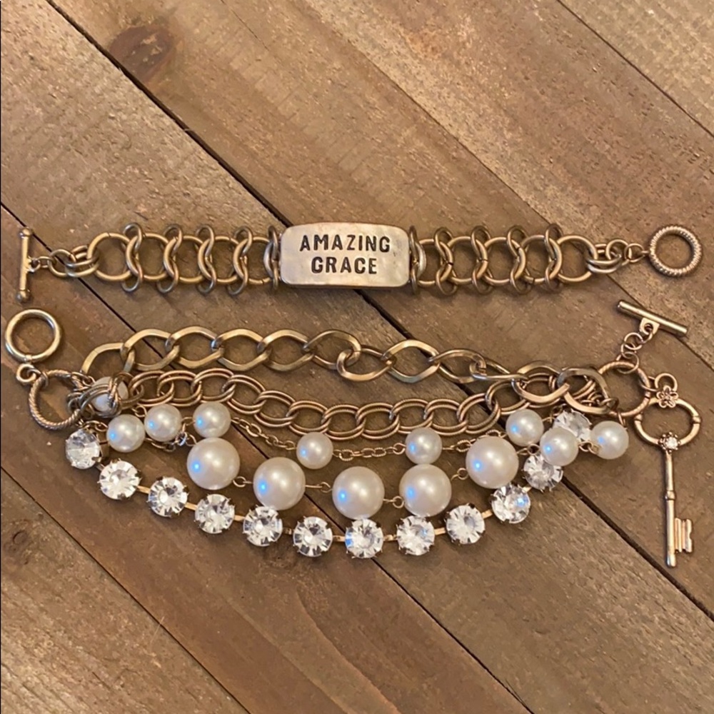 Gold Bracelet Set